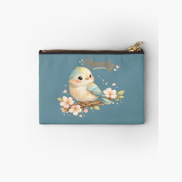 Item preview, Beauty – Watercolor Bird on Branch Cartoon Sticker designed and sold by PearlPathFinds.