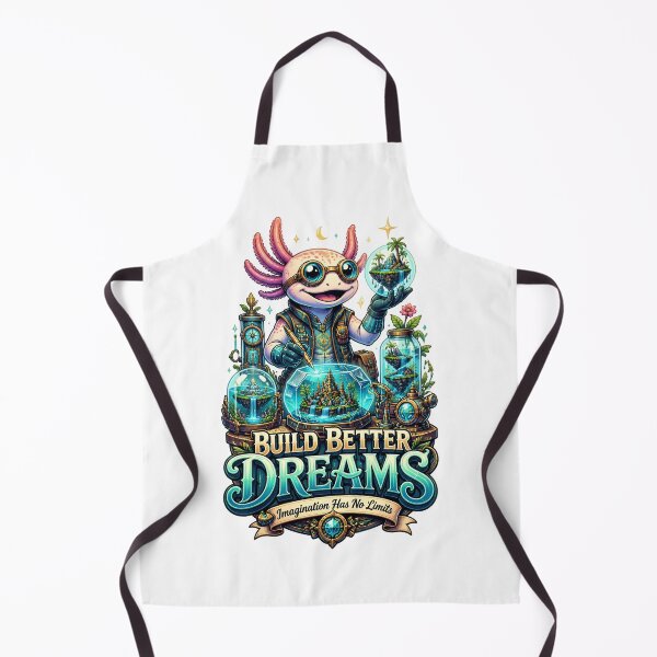 Item preview, Build Better Dreams Axolotl designed and sold by Sovereign Supply Co..