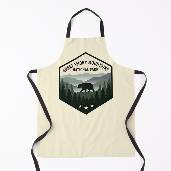 Item preview, Great Smoky Mountains National Park Bear Badge designed and sold by Imaginationbeyond.