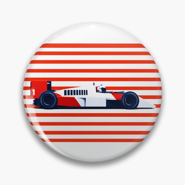 Item preview, Alain Prost 1987 McLaren MP4/3 F1 Car designed and sold by PitWallArt.