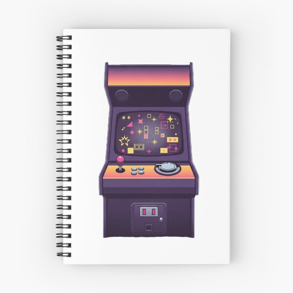 Item preview, 80s Neon Retro Arcade Cabinet: Classic Synthwave Gamer Art designed and sold by Dzblack.