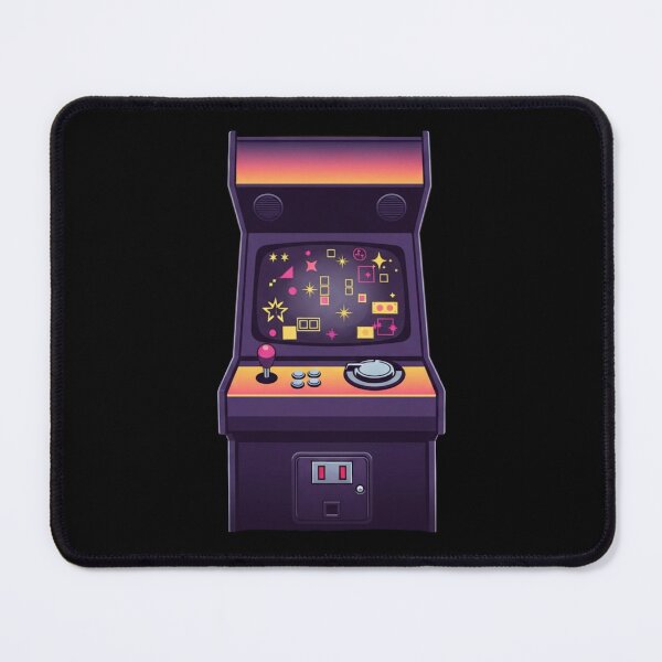 Item preview, 80s Neon Retro Arcade Cabinet: Classic Synthwave Gamer Art designed and sold by Dzblack.