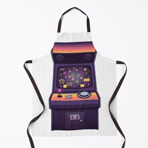 Item preview, 80s Neon Retro Arcade Cabinet: Classic Synthwave Gamer Art designed and sold by Dzblack.