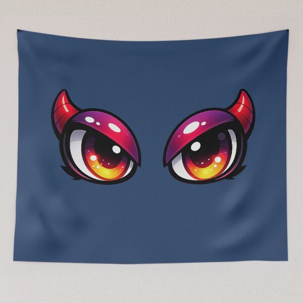 Item preview, Cute Demon Eyes designed and sold by FluffyGallery.