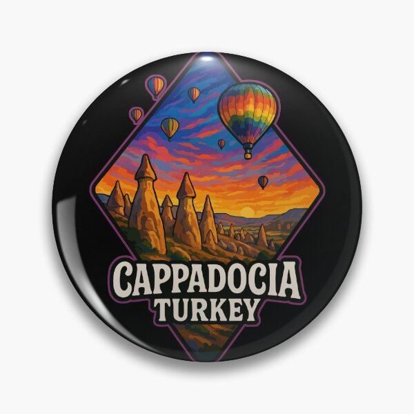 Item preview, Cappadocia Turkey Anatolia TrippyTravel designed and sold by TomFrontierArt.