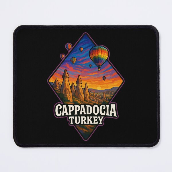 Item preview, Cappadocia Turkey Anatolia TrippyTravel designed and sold by TomFrontierArt.