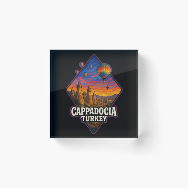 Item preview, Cappadocia Turkey Anatolia TrippyTravel designed and sold by TomFrontierArt.