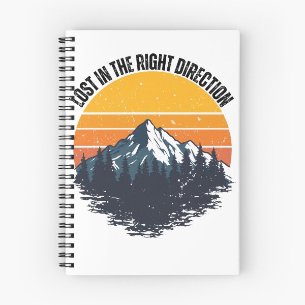Item preview,  Lost In The Right Direction - Vintage Mountain Sunset Shirt designed and sold by NeuralAuraArts.
