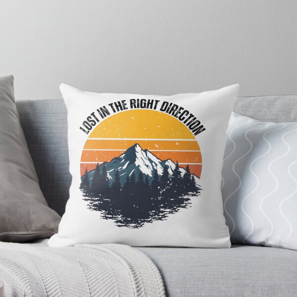 Item preview,  Lost In The Right Direction - Vintage Mountain Sunset Shirt designed and sold by NeuralAuraArts.