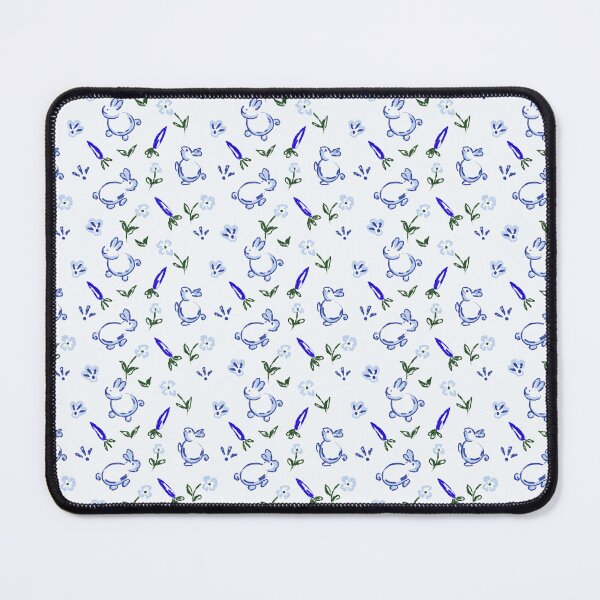 Item preview, Cute Bunny Garden Seamless Pattern designed and sold by swati30designs.