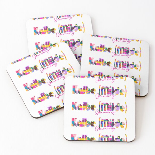 Item preview, Kalbe (Milde), Germany, Vibrant Abstract City Typography Art designed and sold by Wanderful-roads.