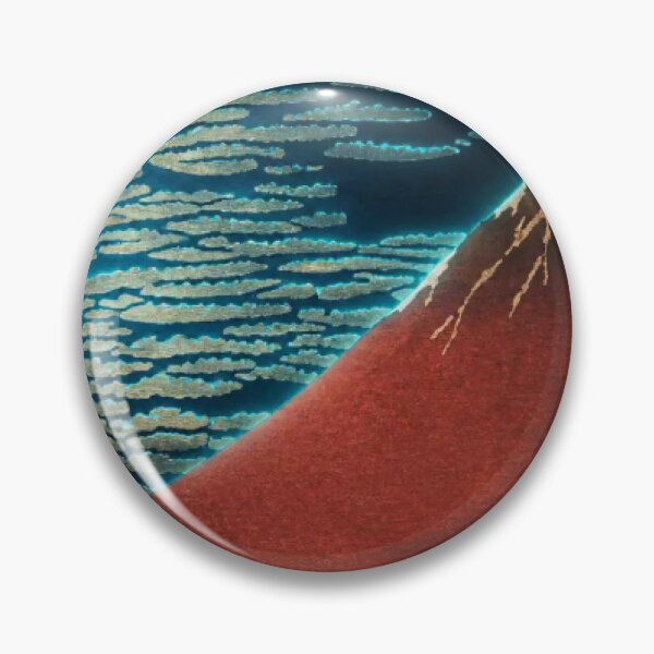 Item preview, Golden Red Fuji | Luxury Neon Ukiyo-e Re:Mix | Japanese | Mount Fuji Metal designed and sold by vekotpu.