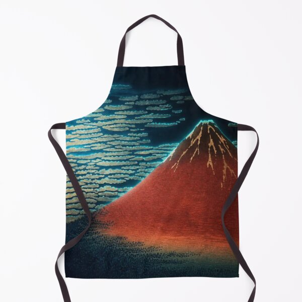 Item preview, Golden Red Fuji | Luxury Neon Ukiyo-e Re:Mix | Japanese | Mount Fuji Metal designed and sold by vekotpu.