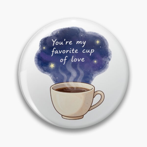 Item preview, You're My Favorite Cup Of Love Shirt | Cute Coffee Lover T-Shirt, Celestial Starry Night Tee, Romantic Coffee Mug Shirt, Watercolor Valentine Gift designed and sold by Good Day Design.
