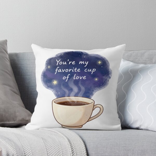 Item preview, You're My Favorite Cup Of Love Shirt | Cute Coffee Lover T-Shirt, Celestial Starry Night Tee, Romantic Coffee Mug Shirt, Watercolor Valentine Gift designed and sold by Good Day Design.