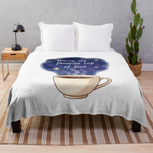 Item preview, You're My Favorite Cup Of Love Shirt | Cute Coffee Lover T-Shirt, Celestial Starry Night Tee, Romantic Coffee Mug Shirt, Watercolor Valentine Gift designed and sold by Good Day Design.