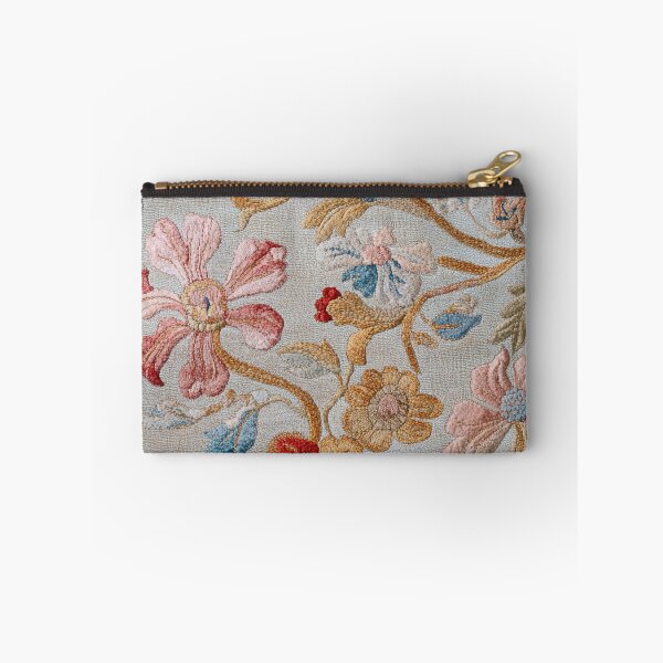 Item preview, Vintage Floral Embroidery Pattern | Antique Botanical Textile Art designed and sold by GrinGalore.