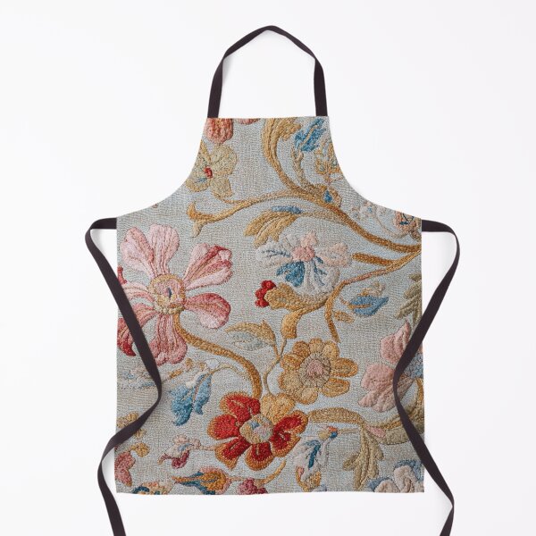 Item preview, Vintage Floral Embroidery Pattern | Antique Botanical Textile Art designed and sold by GrinGalore.
