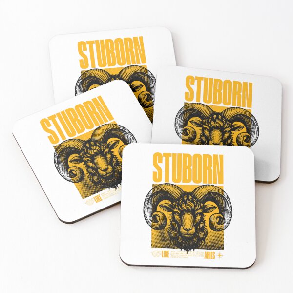 Item preview, Black Yellow Grunge Illustrative Aries Zodiac T-Shirt Design designed and sold by SVSocialH.