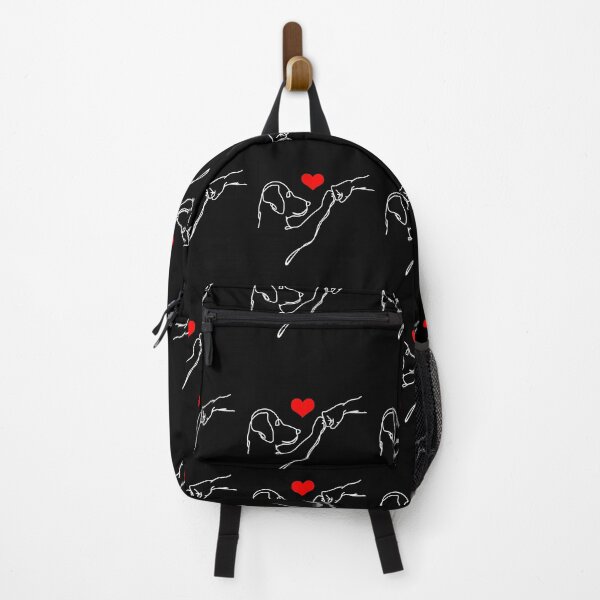 Item preview, Dog Paw Fist Bump Minimalist Heart Line Art designed and sold by GiaoCalonas.