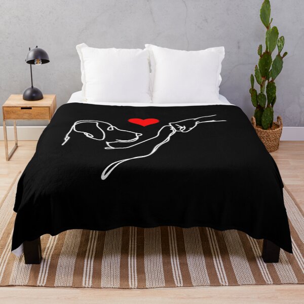 Item preview, Dog Paw Fist Bump Minimalist Heart Line Art designed and sold by GiaoCalonas.