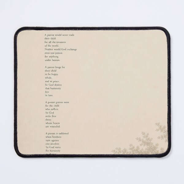 Item preview, The Heart of a Parent is the Heart of God | Christian Poetry Wall Art designed and sold by joycrysstudio.