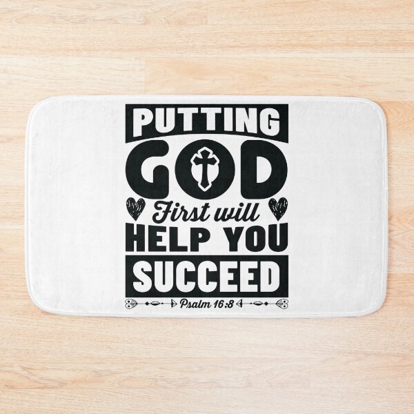 Item preview, Putting God First Will Help You Succeed designed and sold by Awarrie.