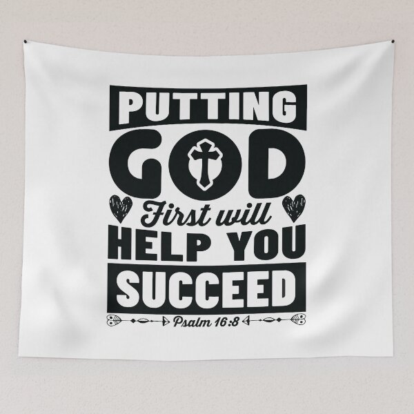 Item preview, Putting God First Will Help You Succeed designed and sold by Awarrie.