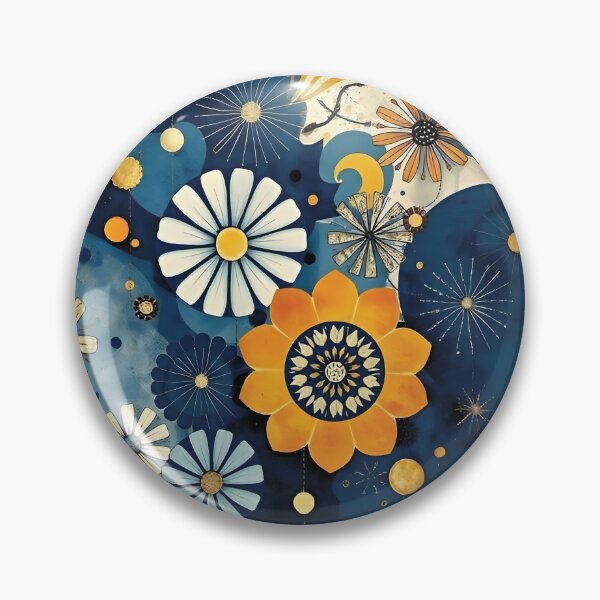 Item preview, Abstract Patterns in Vintage Decoupage Collage designed and sold by Lucia Amaris Art.