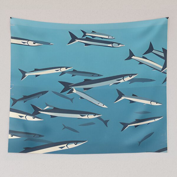 Item preview, Krabi Coral Reef Symphony – Vintage Marine Poster designed and sold by Spirit of Siam.