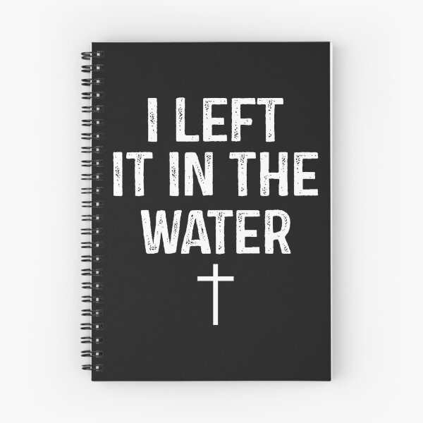 Item preview, I Left It in Water Christian Cross designed and sold by FrankIsabel.