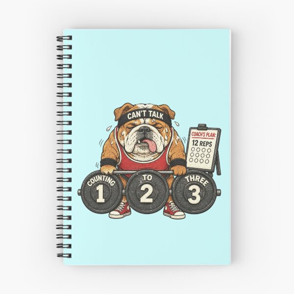 Item preview, Funny English Bulldog Weightlifting Workout Gift designed and sold by Gentlestate.