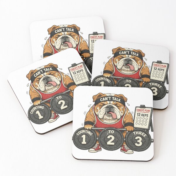 Item preview, Funny English Bulldog Weightlifting Workout Gift designed and sold by Gentlestate.