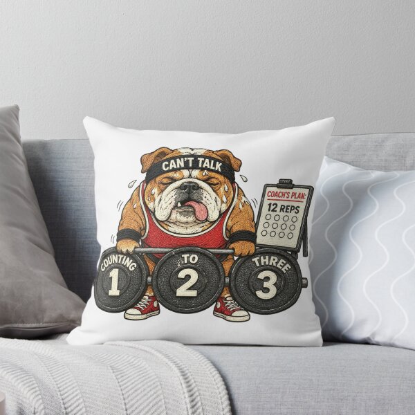 Item preview, Funny English Bulldog Weightlifting Workout Gift designed and sold by Gentlestate.