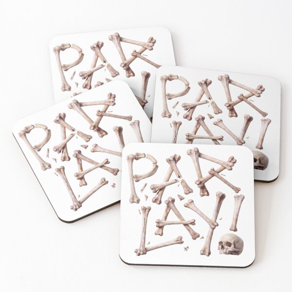 Item preview, Parlay Broken Bone Lettering Pirate Skull designed and sold by svnthaesis.