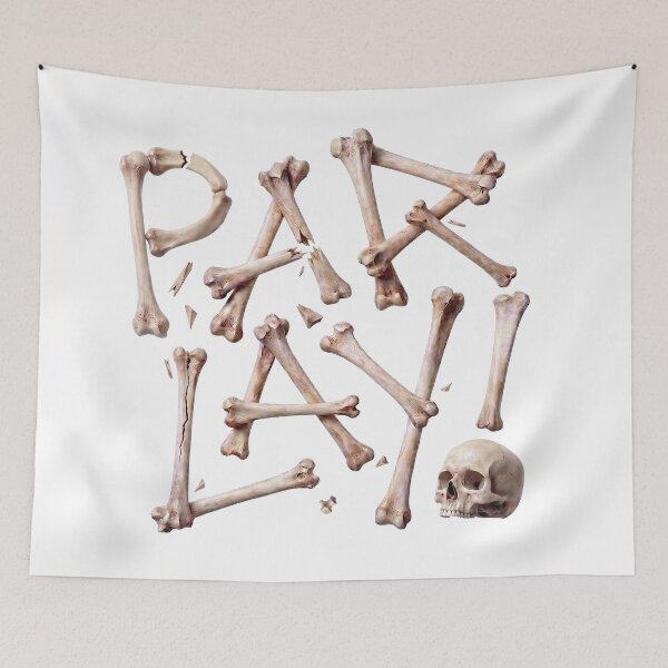 Item preview, Parlay Broken Bone Lettering Pirate Skull designed and sold by svnthaesis.