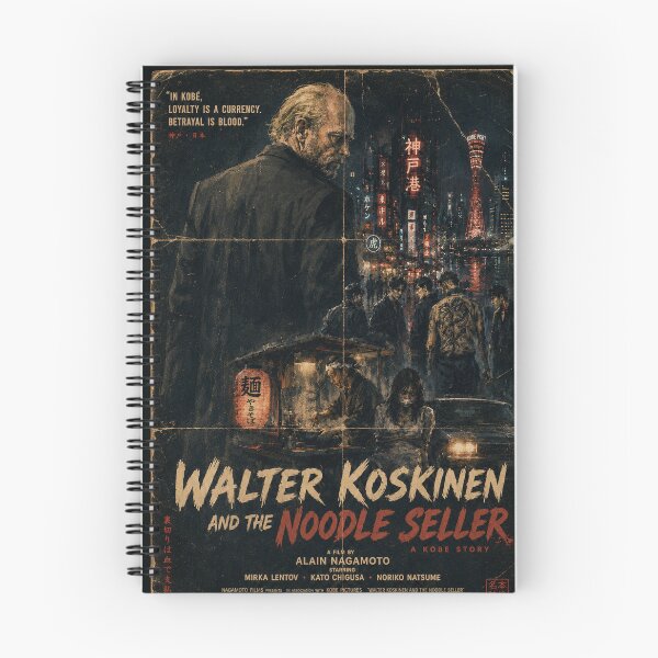 Item preview, Walter Koskinen and the Noodle Seller, Lost Neo-Noir Movie Poster  designed and sold by Histoire s du Cinéma B.