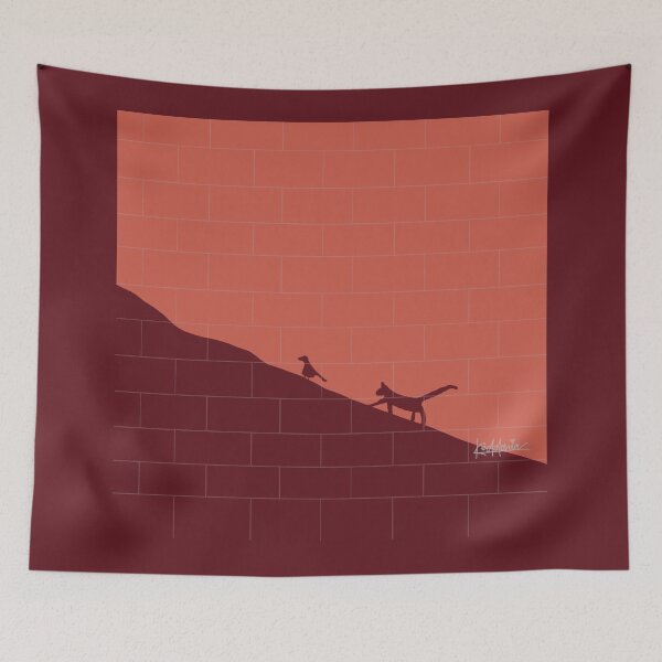 Item preview, Cat bird wall Olga Schembri  designed and sold by Keddmia.