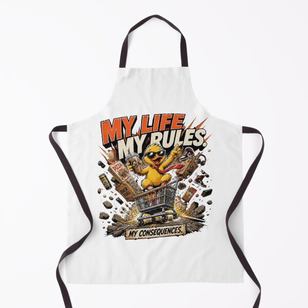 Item preview, My Life My Rules My Consequences – Funny Duck Comic designed and sold by Cavalier-org.
