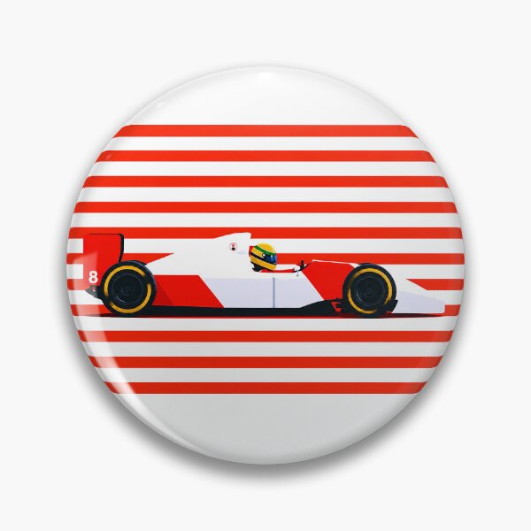 Item preview, Ayrton Senna 1993 McLaren MP4/8 F1 Car designed and sold by PitWallArt.