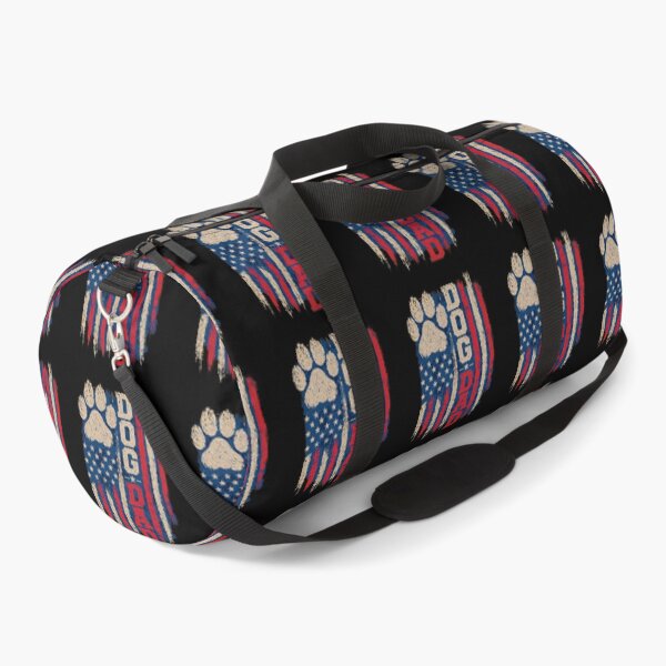 Item preview, Vintage Patriotic Dog Dad American Flag Paw designed and sold by GiaoCalonas.
