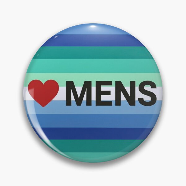 Item preview, I Love Men's Pride Flag Design designed and sold by Purpleclomb.