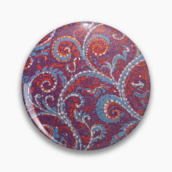Item preview, Paisley Dot Pattern | Bohemian Swirl Abstract Art designed and sold by GrinGalore.