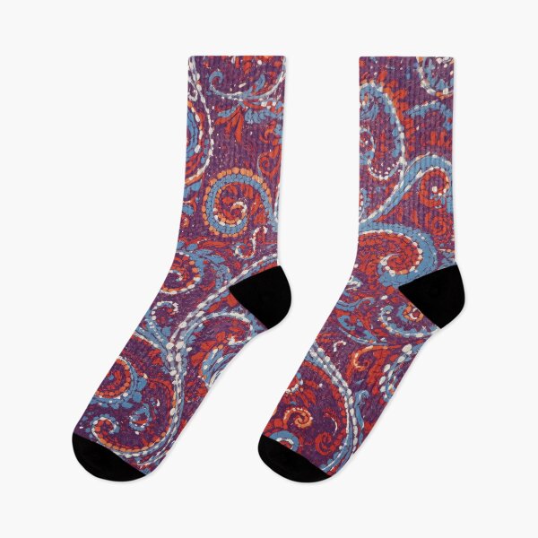 Item preview, Paisley Dot Pattern | Bohemian Swirl Abstract Art designed and sold by GrinGalore.