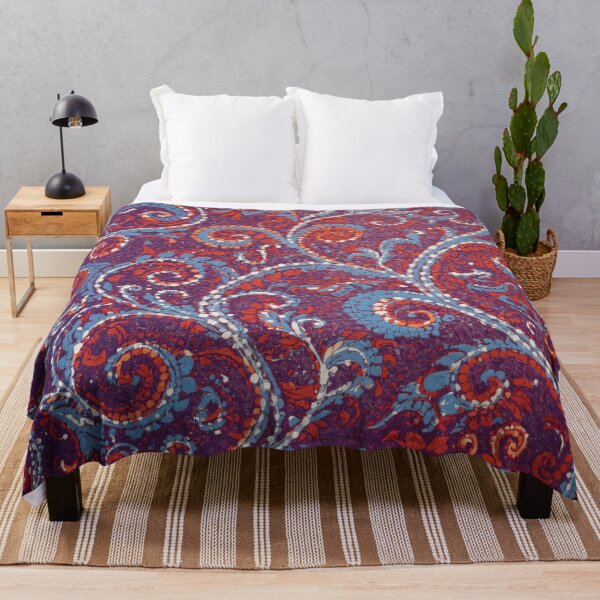 Item preview, Paisley Dot Pattern | Bohemian Swirl Abstract Art designed and sold by GrinGalore.