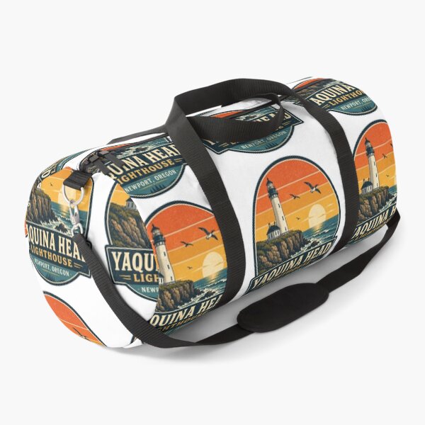 Item preview, Yaquina Head Lighthouse Newport Oregon Retro Coastal Travel Shirt | Vintage Pacific Coast Lighthouse Design designed and sold by Globalcitytees.