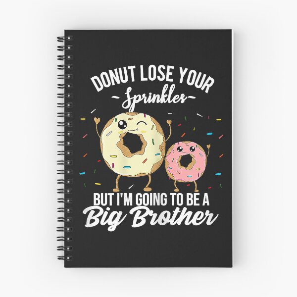 Item preview, I'm Going to Be a Big Brother Baby Announcement Donut designed and sold by FrankIsabel.