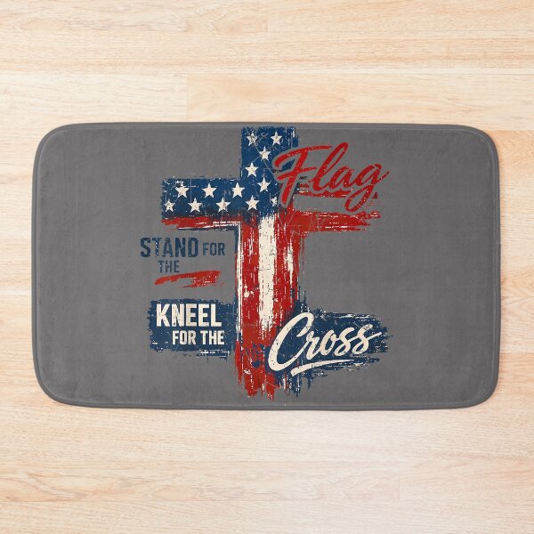 Item preview, Christian Faith USA Flag Religious Quote 4th of July designed and sold by KristineLi.