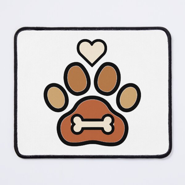 Item preview, Pet Love Paw Print with Bone and Heart designed and sold by GiaoCalonas.