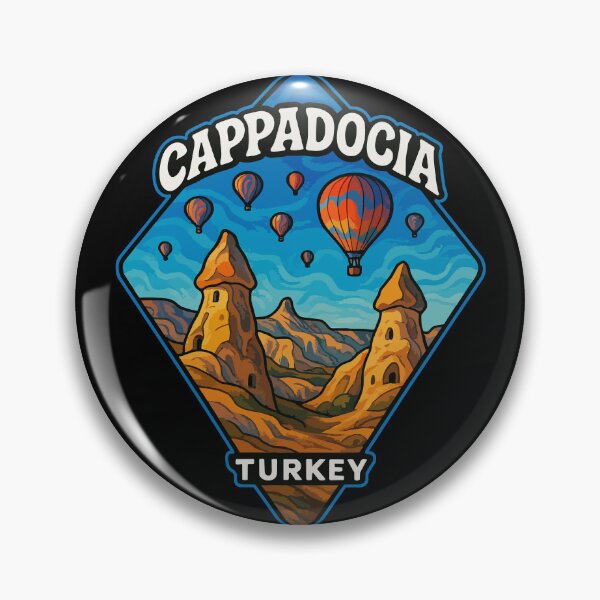 Item preview, Cappadocia Turkey Trippy Art Travel designed and sold by TomFrontierArt.
